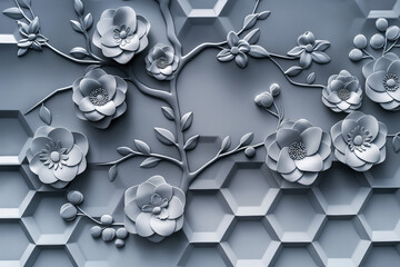 christmas decoration on white background