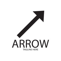 Arrow logo design icon illustration grapich