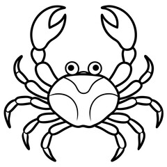 Crab Silhouette Art