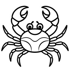 Crab Silhouette Art