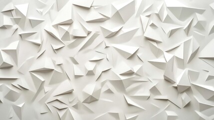 Fototapeta premium Abstract geometric paper triangles background