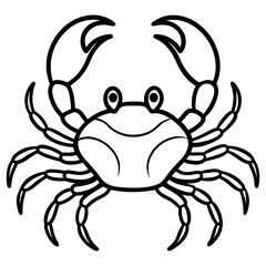 Crab Silhouette Art