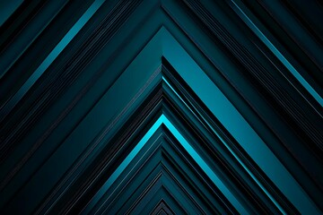 Obraz premium Abstract close-up of a glowing blue digital circuit board, showcasing intricate connections and technological design on a black background. 