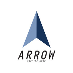 Arrow logo design icon illustration grapich