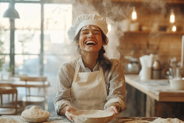 Flour fun