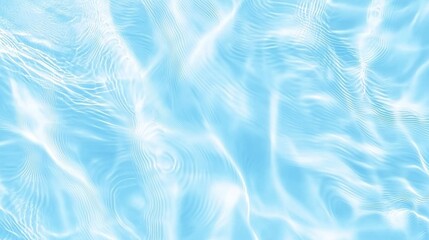 Fototapeta premium Captivating Aquatic Elegance Mesmerizing Fluid Texture of Glittering Turquoise Waters with a Shimmering Ethereal that Evokes a Sense of Tranquility and Purity