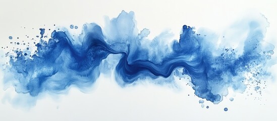 Abstract Flowing Blue