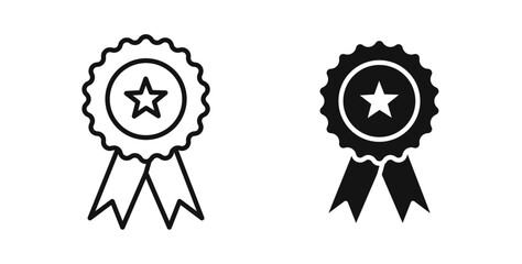 ID badge icons for app UI designs on white background