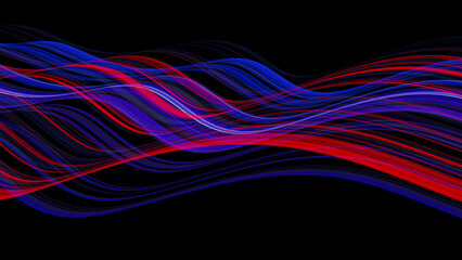 abstract colorful wave background