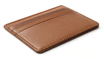 Brown Leather Card Holder