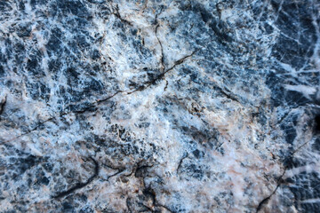 Metamorphic rock pattern of cliffs in Prague.