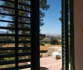 Fototapeta premium Buseto Palizzolo, a town in North Western Sicily, in the province of Trapani, Italy
