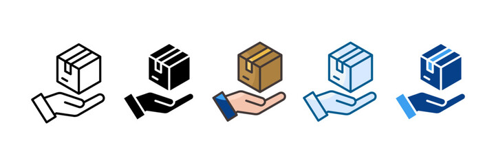Product Services Icon Set Multiple Style Collection
