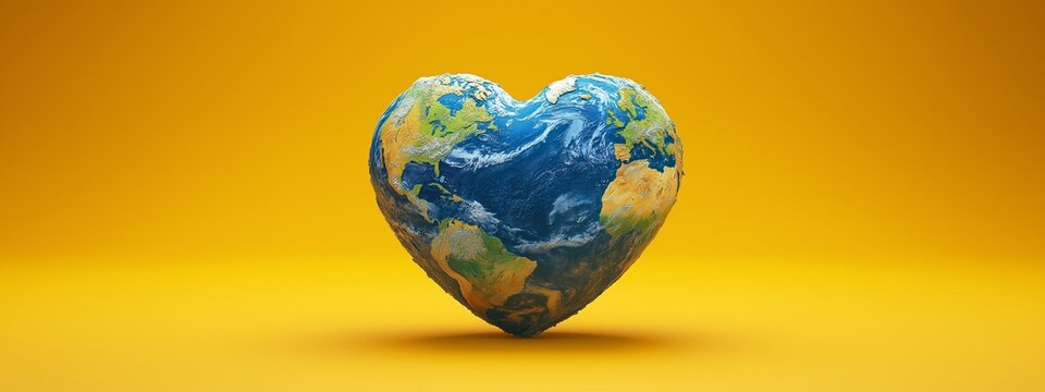 World Earth Day Concept. Green Energy, ESG, Renewable and Sustainable Resources. Caring for the Environment. Let's Protect the Planet Together