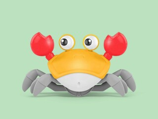 Crawling Crab Baby Toy with Music and Light