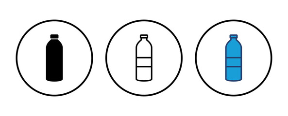 Bottle icon vector. bottle vector icon