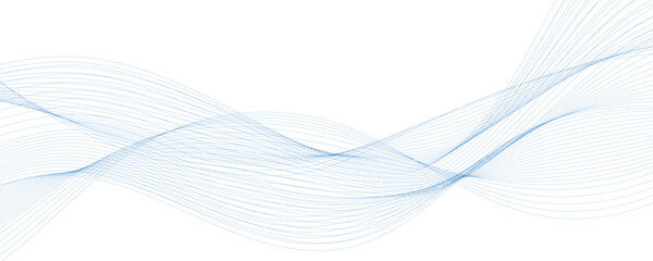 Abstract blue wave modern background