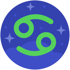 The Gentle Glow Of Cancers Constellation, A Celestial Symbol Of Nurturing And Intuition, Shines Brightly Against A Deep Blue Night Sky With Sparkling Stars