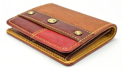 Multicolored Leather Wallet