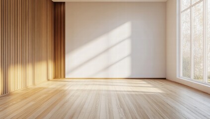 empty room with window