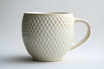 kubek, filiżanka, ceramika, białe tło, odizolowany obiekt, reklama, e-commerce, wizualizacja produktu, makieta, produkt stockowy, neutralne oświetlenie, wysokiej jakości, realistyczne cienie, refleksy