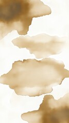 Obraz premium Abstract Watercolor Art with Soft Brown Tones. A Stunning Visual Representation of Artistic Expression. A Captivating Design for Various Purposes.