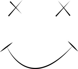  Minimalist Smiley Face Vector sleeping