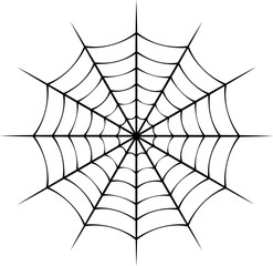 Vector Spider Web Art