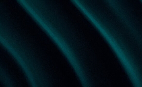 Luxurious black dark teal jade emerald green abstract background with silky satin fabric texture. Features shimmering glitter, gradient waves, and elegant drapery folds for a refined.