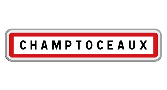 Panneau de Champtoceaux, Loire-Atlantique, Pays de la Loire