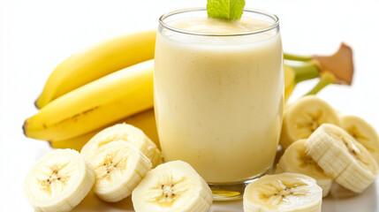 banana smoothie with banana