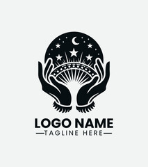 Theatre Logo illustration, Drama Theatre Logo