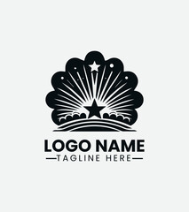 Theatre Logo illustration, Drama Theatre Logo