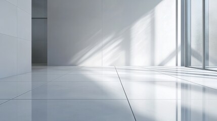 Obraz premium White ceramic line motif. Generative AI