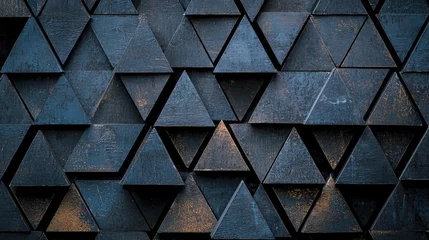 a series of overlapping black triangles. © KEOCHAN