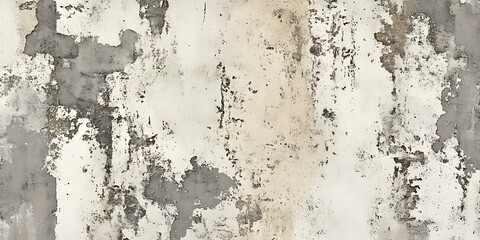 Fototapeta premium Weathered wall texture, grey and beige tones