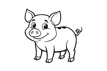 cartoon pig cartoon