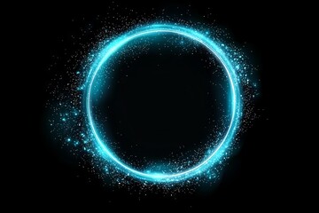 Fototapeta premium An abstract technological network comprising glowing nodes and lines serves as a contemporary and refined background suitable for banners