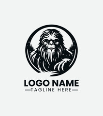 Sasquatch Logo Design, Bigfoot Logo