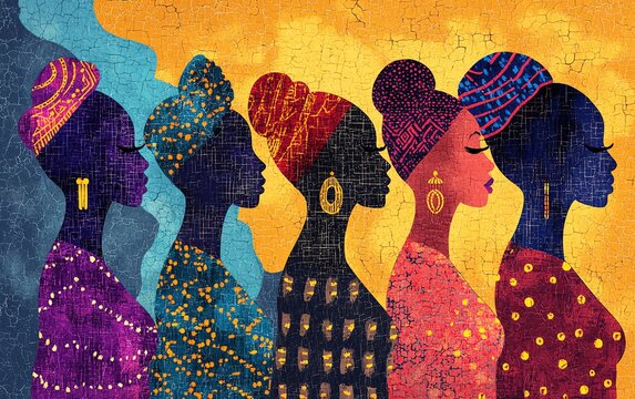 Freedom day happy juneteenth postcard with african pattern