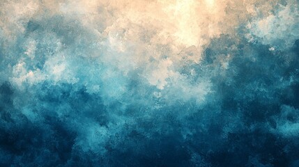 Obraz premium Abstract Blue Beige Textured Background