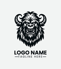Yeti Logo Design, Abominable Snowman, Cryptid