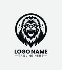 Yeti Logo Design, Abominable Snowman, Cryptid