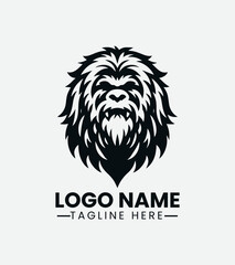 Yeti Logo Design, Abominable Snowman, Cryptid