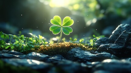 Four Leaf Clover Nature Photography