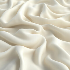 Exquisite Tencel or lyocell fabric satin material with smooth wavy texture	