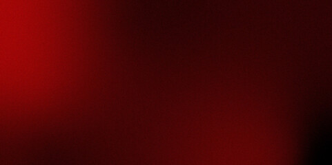 The red curtain has a black shadow that turns the black into red. Abstract black red spot light, texture with noise and blur effects. Color Gradient Glow and Bright Light Shine Template	
