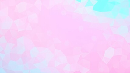 Obraz premium Abstract Pastel Pink and Blue Geometric Polygonal Background
