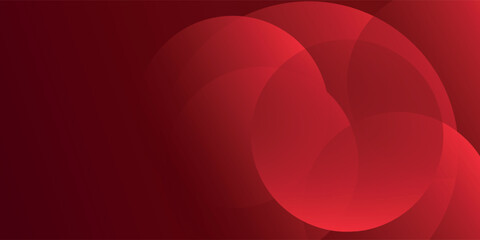 Red abstract background. Dynamic shapes composition. vector eps10