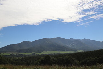 Fototapeta premium 日高山脈